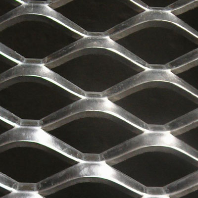 Galvanized expanded mesh